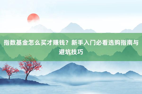 指数基金怎么买才赚钱？新手入门必看选购指南与避坑技巧